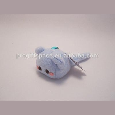 China 2018 Hot Sale Other Handmade Felt Kawaii Cat Cube Plushie Keychain Plush Toy Made in China for sale