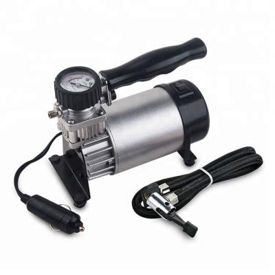 China Sales DC12V 14A 30L/Min 150PSI 30mm Automobile Bicycle Battery Car Tire Inflation Heavy Duty Cylinder Air Compressor Metal Gague Heavy Duty Air Compressor For Car for sale