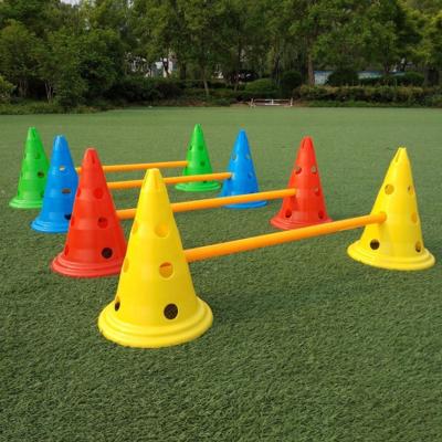 China For All Sport Field Marker Manufacturer Sale Obstacles Agility Cones Kit With Carry Bag Flexible Marker Soccer Sports Forming Cones for sale