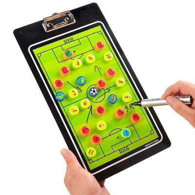 China Magnetic Football Coach Board Clipboard Tactics Dry Erase Board Action Plan Board with Pen and Earser for sale