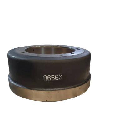 China Truck Auto Brake Drums Auto Brake Drums Circuit Braking Truck Parts Heavy Duty Dump Truck Brake Drum for sale