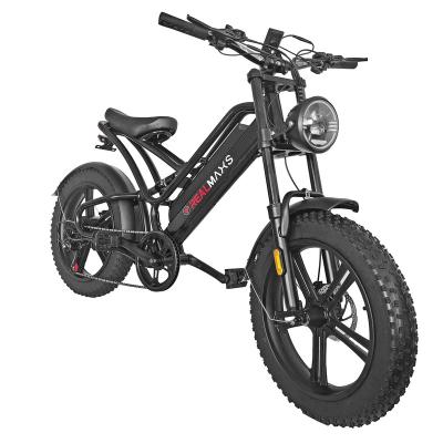 China Wholesale REALMAXS MA-20 Supplier 48V Rear Motor Drive Lithium Ion Battery 1000W Lithium Aluminum Electric Bike With Cheap Price for sale