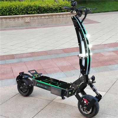 China ANDUUK Hot Sale 8000W 12INCH 2 Wheels Long Range Unisex Adult 60V e Scooter With Led Display for sale