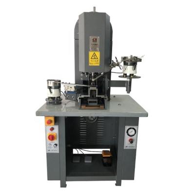 China JZ-989NPQ Imitation Diamond Rivet Fixing Machine Retail Automatic Riveting Machine for sale