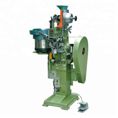 China Factory JZ-989V Automatic Military Boots Shoe Hook Button Riveting Machine for sale