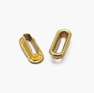 China Nickel Free Customize Oval Steel 19mm Metal Eyelets For Garment / Sport Shoes for sale