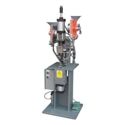 China Pneumatic Pneumatic Automatic Riveting Machine for Metal Double Cap Rivet for Leather for sale