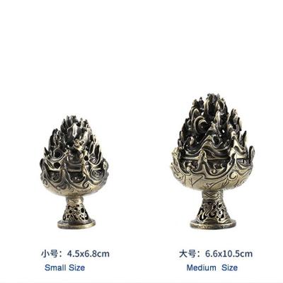 China Chinese Incense Boshan Censer in Popular Small Size Hot Sale with Alloy Materials in 2 Colors of Copper and Bronze for sale