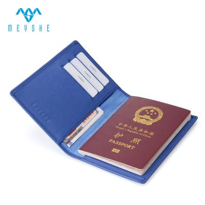 China Vintage Factory Wholesale Price Custom VIP High Quality Genuine Leather Passport Cover With Card Holder for sale