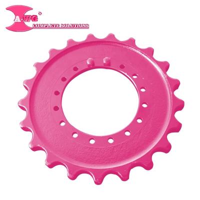 China PC150 PC200 Excavator Spare Parts Undercarriage Parts Excavator Sprocket Wheel For KOMATSU for sale