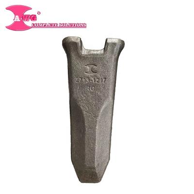 China Hot Sale Mini Excavator Loader Spare Parts Bucket Bucket Teeth 27131217RC For Doosan Excavator for sale