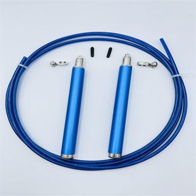 China Bodybuilding Aluminum Alloy Grip Rope Universal Fitness Gear High Speed ​​Jump Rope Skipping PVC Rope Jumping For Students In College for sale