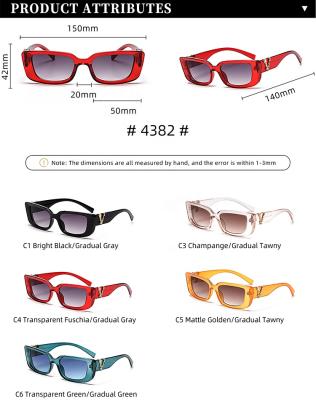 China 2021 Luxury PC Shades Comfortable Oversized Men Women Sunglasses YT-ZS-4382 for sale