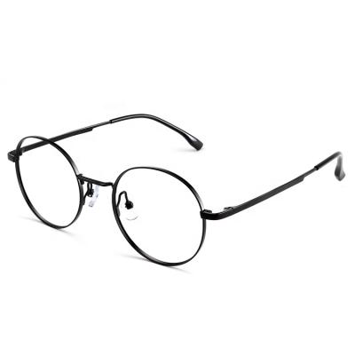 China Shenzhen Comfortable Factory Thin Frame Round Shape Titanium Optical Frame Glasses On Sale YT-J-66165 for sale