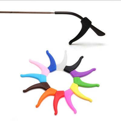 China Glass Silicone Rubber Sports Ear Holder Glass Ear Hooks Protectors Stable Grip for sale