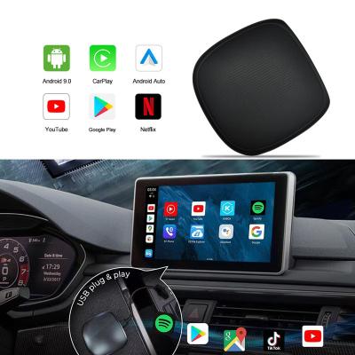 China Support 4 slot-screen display 64 COMM Qual Box USB mini S20 AI car box. 8 Core 4GB 64GB Universal Smart Wireless Dual BT Applepie CarPlay Mifi Plug & Play for sale