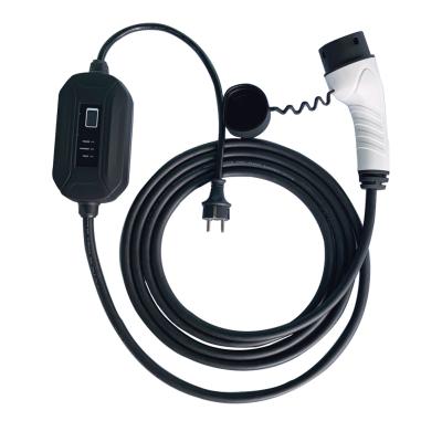 China 16A Type - 2 European Standard IEC62196 Portable EV Charger 3.5KW FE-AM2-16 for sale