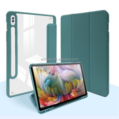 China Shockproof Waterproof Dustproof Cover Case Shockproof Cover For Samsung Galaxy Tab S8/S7 11 Thumb Stand Cover Factory Leather Triple Bumper T870 T875 X700 X706 for sale