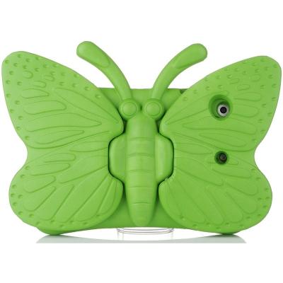 China Butterfly Child-Friendly Kids Tablet Cover Stand Holder For Amazon Fire HD 10 2021 HD10 11th Generation Plus EVA Shockproof Protection Case for sale