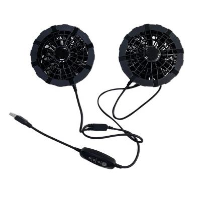 China 5V hotel summer nine-blade fan suitable for a variety of workwear fans with USB, three-speed speed regulation, imported motor for sale