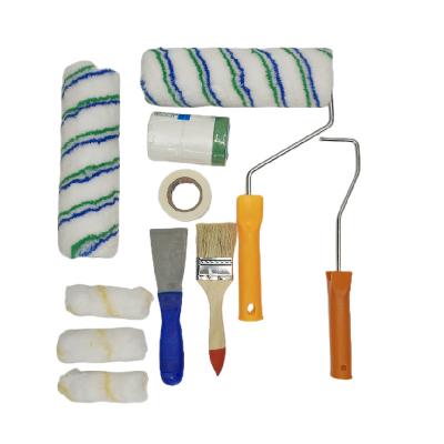 China 7-piece Set Hot Sale 7 Pcs Painted Roller Brush Set For House Decoration for sale