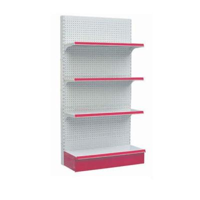 China Single sided supermarket rack /store display device / metal gondola storage shelf for sale