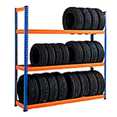 China Medium Duty Corrosion Protection Warehouse Storage Long Span Metal Rack Shelf for sale