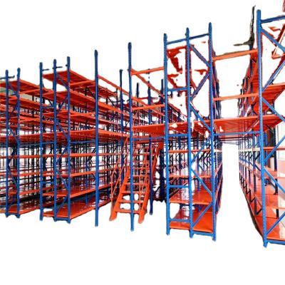 China Corrosion Protection Industrial Warehouse Storage Heavy Duty Steel Structure Mezzanine Attic Shelves Racking Systems for sale