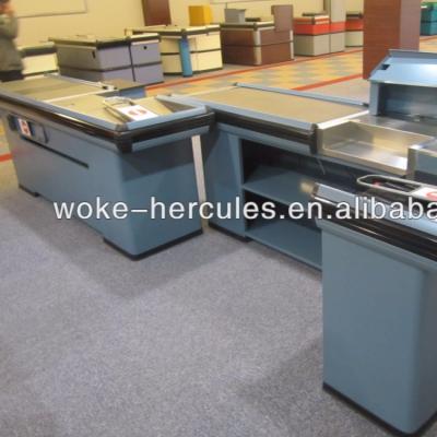 China Single Electric Cashier Counter Desk HGLS for sale