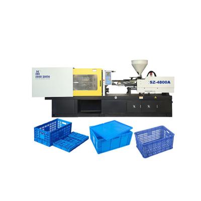 China horizontal plastic crate injection molding machine manufacturer for sale