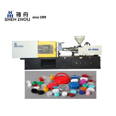 China Fast Speed ​​Horizontal Plastic Water Bottle Lid Cover Closure Cap Making Molding Machine Price / Injection Molding Molding for sale