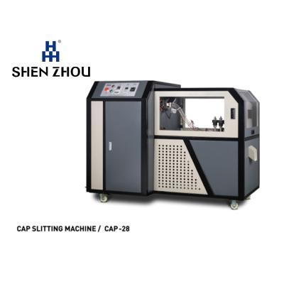 China Factory price high speed high speed plastic hat hotels folding slitting machine for hat cutting processing for sale