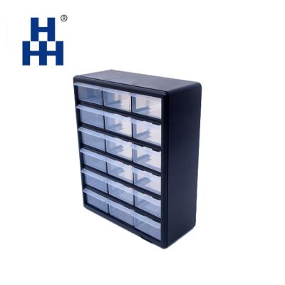 China Plastic industry plastic box for tools with 12 drawers for sale