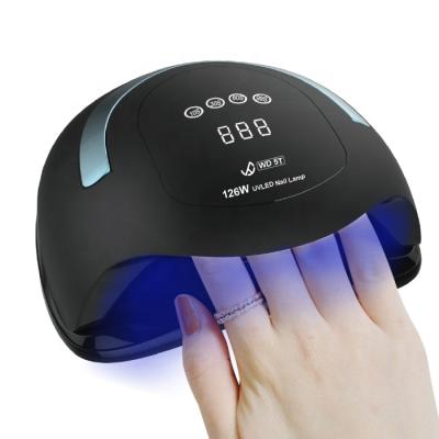 China Lady's Nail Beauty Tools Wholesale Attractive Price Led Nail Salon Equipment High Quality UV Nail Lamp 120W for sale