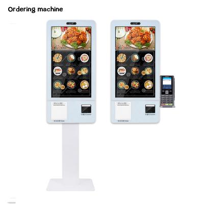 China 2019 Restaurant Food Self Service Ordering Payment Kiosk Touch Screen Self Pay Machine for sale