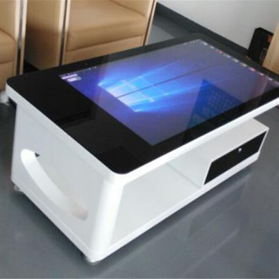 China Metal Case 43 Inch PCAP Touch LCD Touch Screen Waterproof Android Multi Interactive Conference Table For Game/Restaurant/Meeting for sale