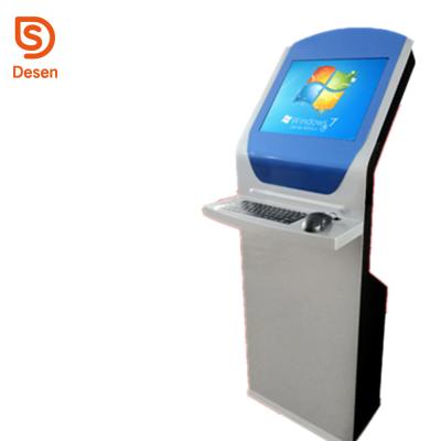 China Indoor Query Information Kiosk / Hospital Machine / Queue Management System Multi Terminal 21.5 Inch Touch Screen for sale