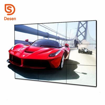 China Indoor Indoor LCD Wall Mount Display 46 Inch LG Samsung 3x3 LCD Video Wall Ultra Narrow Bezel 3.5 Mm Video Wall Price for sale