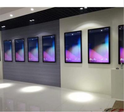 China High Quality Indoor 21.5 LCD Advertising Screen Wall Mount Elevator Digital Signage for sale