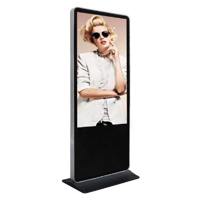 China 55 Inch LCD Monitor Indoor Floor Stand Digital Signage Photo Booth Indoor Advertising Machine for sale