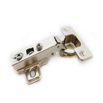 China Euro Type Adjustable 48g Nickel Plated Cold Rolled Steel With Euro Screws Cabinet Hinges for sale