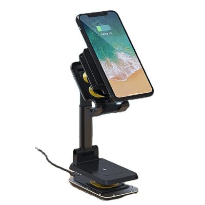 China Convenient Universal Adjustable Foldable Desk Phone Stand Foldable Radio Phone Desk Stand for sale