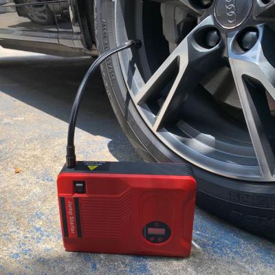 China One Element Compressor Battery Car Jump Starter Multifunctional Powerbank Jump Starter for sale