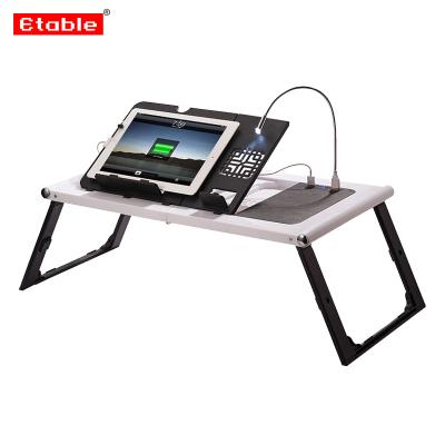 China Mini Collapsible Bed Folding Plastic Computer Table Laptop Desk for sale