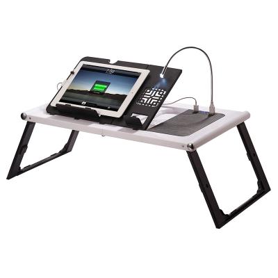 China (Size) New Design Adjustable Tablet Lap Table Folding Laptop Computer Desk for sale