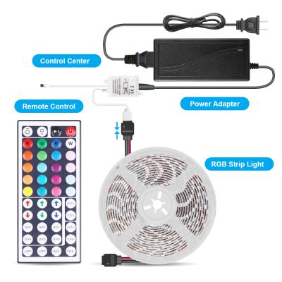 China Srtip light factory price 12v 150LEDs/m rgb led strip waterproof IP20 IP65 led strip 5050 rgb pixel lighting for sale