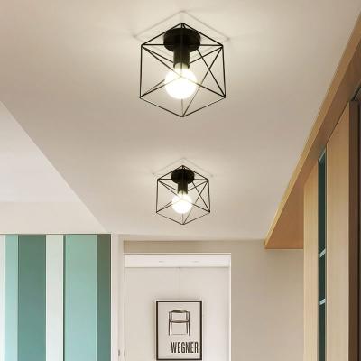 China Close All Nordic Copper Open-hole Spotlight Ceiling Lamps Living Room Bedroom Downlights Aisle Passage Balcony Bathroom Free Lights for sale