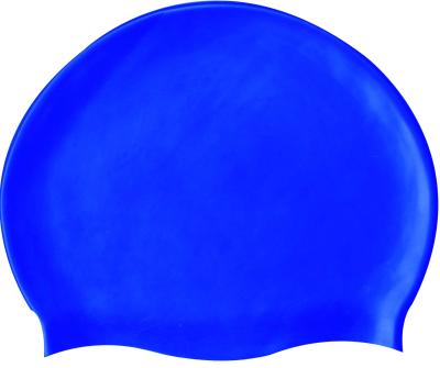 China 2021 Factory Price Colorful Fashion Silicone Custom 100% Empty Swim Caps Without Logo Print for sale