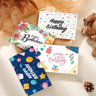 China Custom Europe Quality Handmade Invitation Gift Paper Card Greeting Card Birthday Cards Wishes Thank You Note for sale