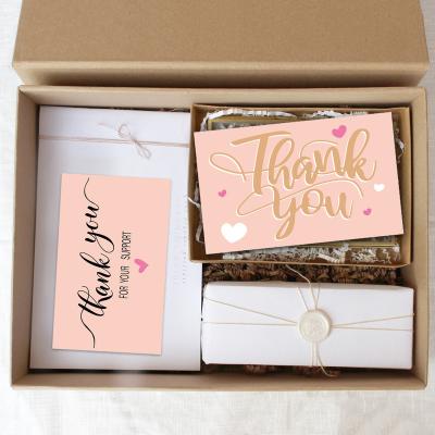 China Europe Colorful Paper Business Thank You Cards High Quality Custom Paper Cards Printing for sale